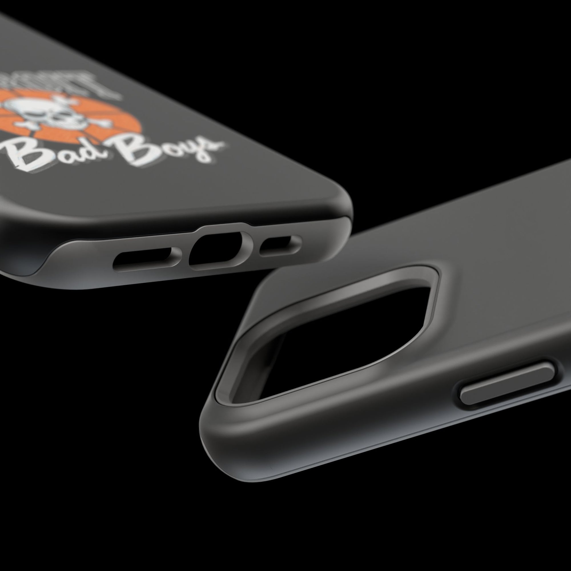 Detroit Bad Boys Skull Basketball Phone Case - Magnetic Impact-Resistant Case