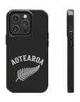 Aotearoa Phone Case | Silver Fern Phone Case | New Zealand iPhone Case | Kiwi Phone Case | Fern Design Phone Cover | NZ Pride Case