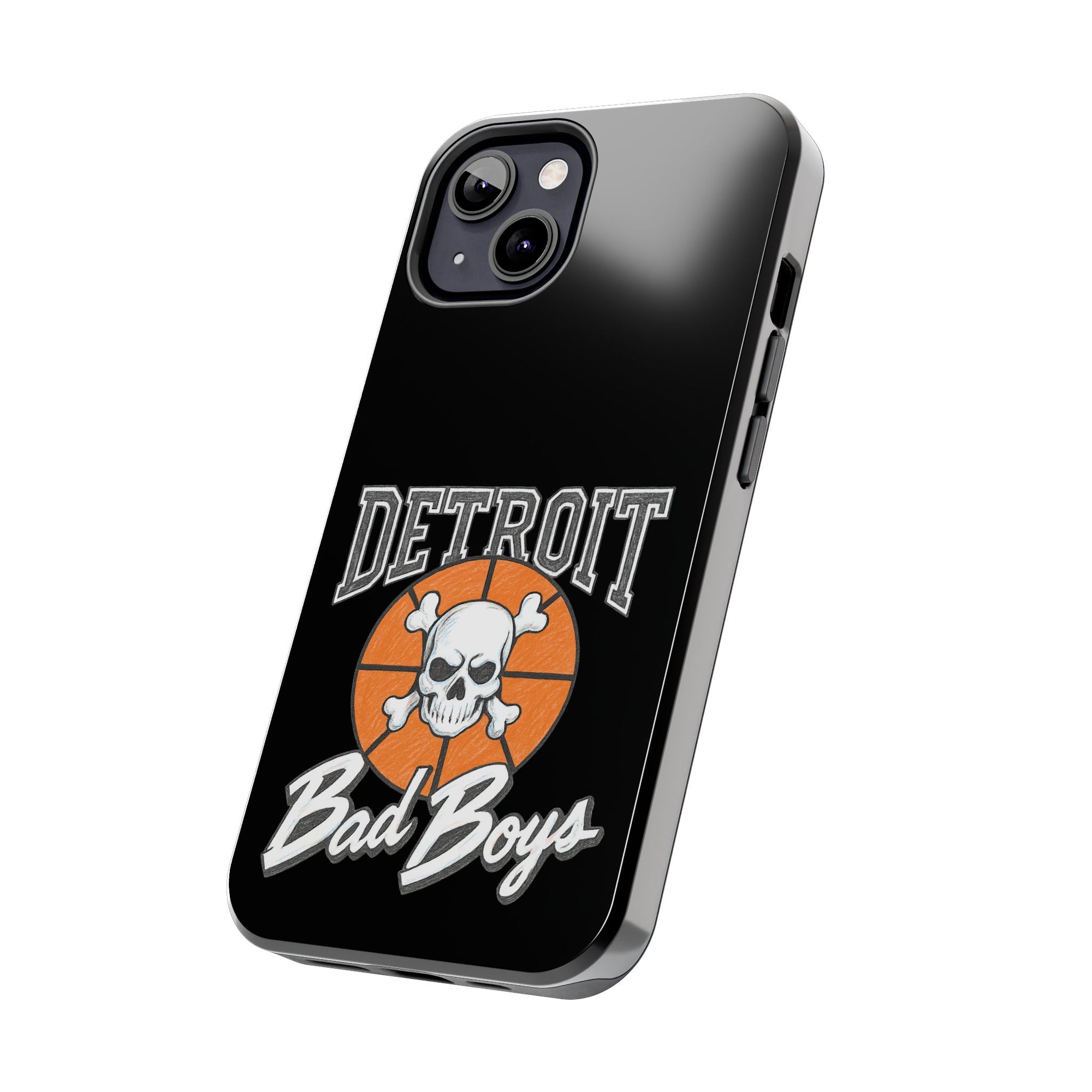 Detroit Bad Boys Phone Case | Basketball Skull Design - Tough Case