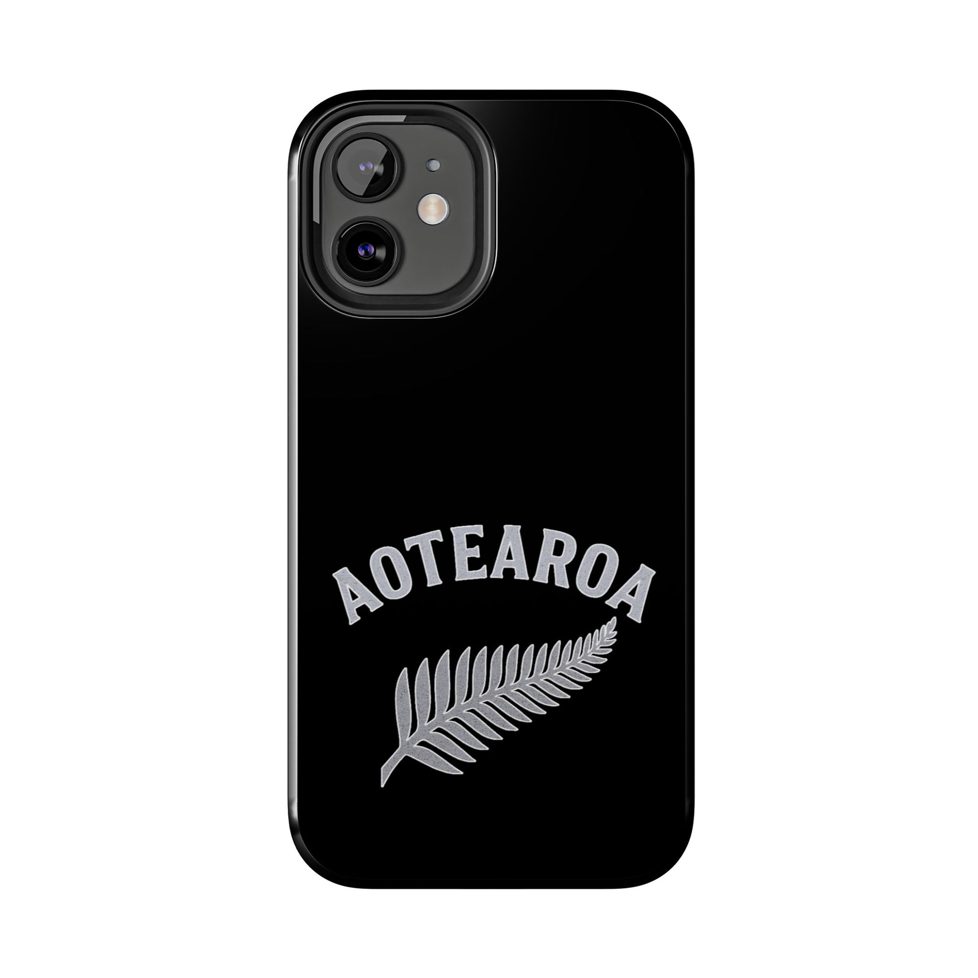 Aotearoa Phone Case | Silver Fern Phone Case | New Zealand iPhone Case | Kiwi Phone Case | Fern Design Phone Cover | NZ Pride Case