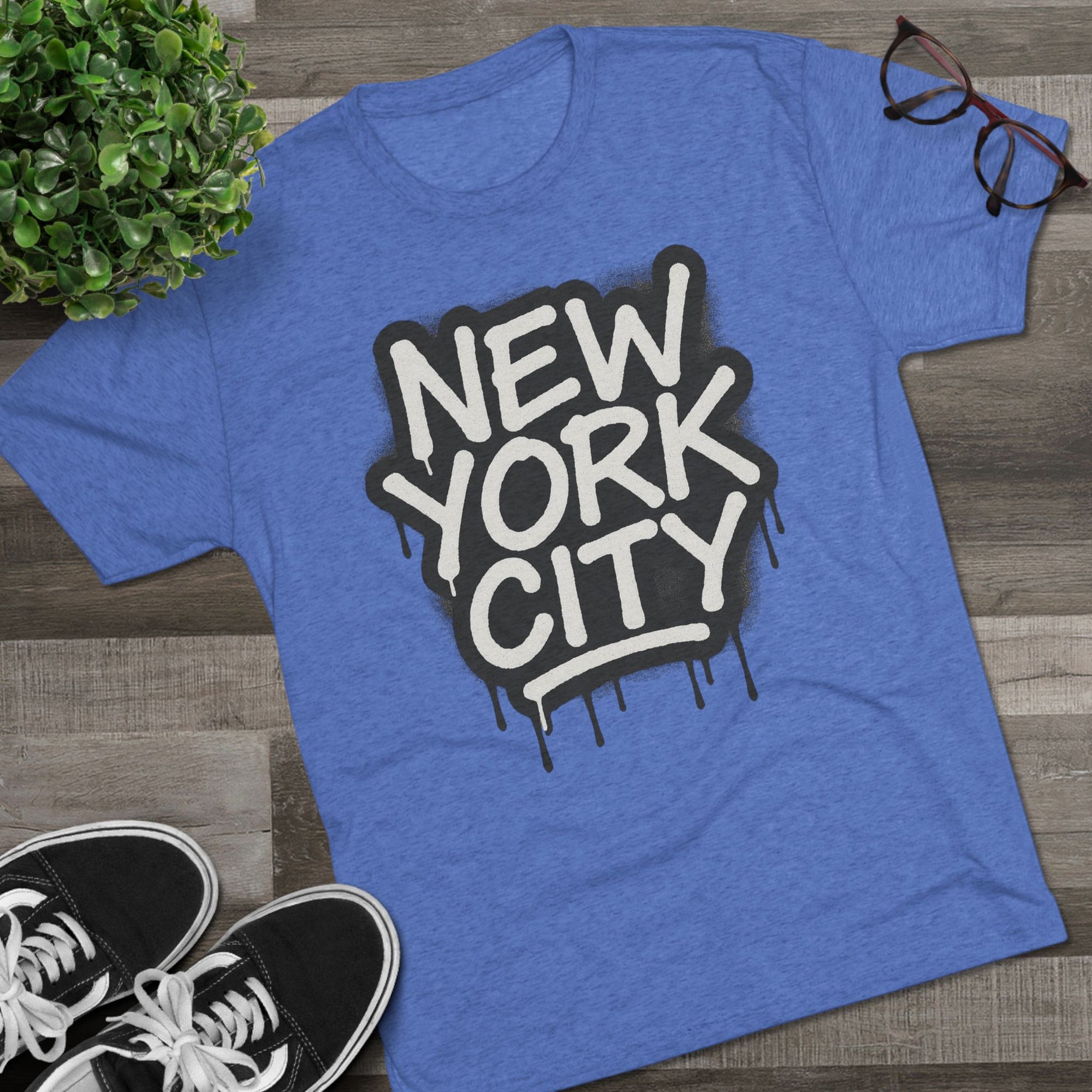 New York City Connection Tee, NYC Graffiti Spray Paint Style, Unisex Shirt for Fans, Street Art Urban Fashion, NYC Lover Gift, Graphic Tee