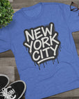 New York City Connection Tee, NYC Graffiti Spray Paint Style, Unisex Shirt for Fans, Street Art Urban Fashion, NYC Lover Gift, Graphic Tee