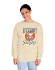 Detroit Bad Boys Skull Basketball Long Sleeve Shirt | Retro Hoop Graphic