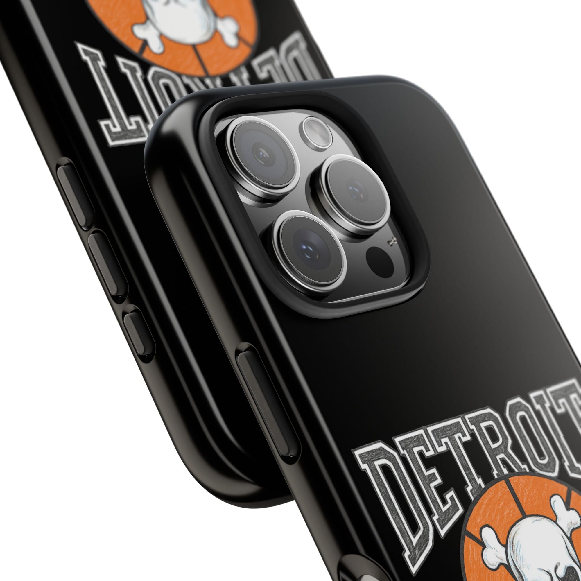 Detroit Bad Boys Phone Case | Basketball Skull Design - Tough Case