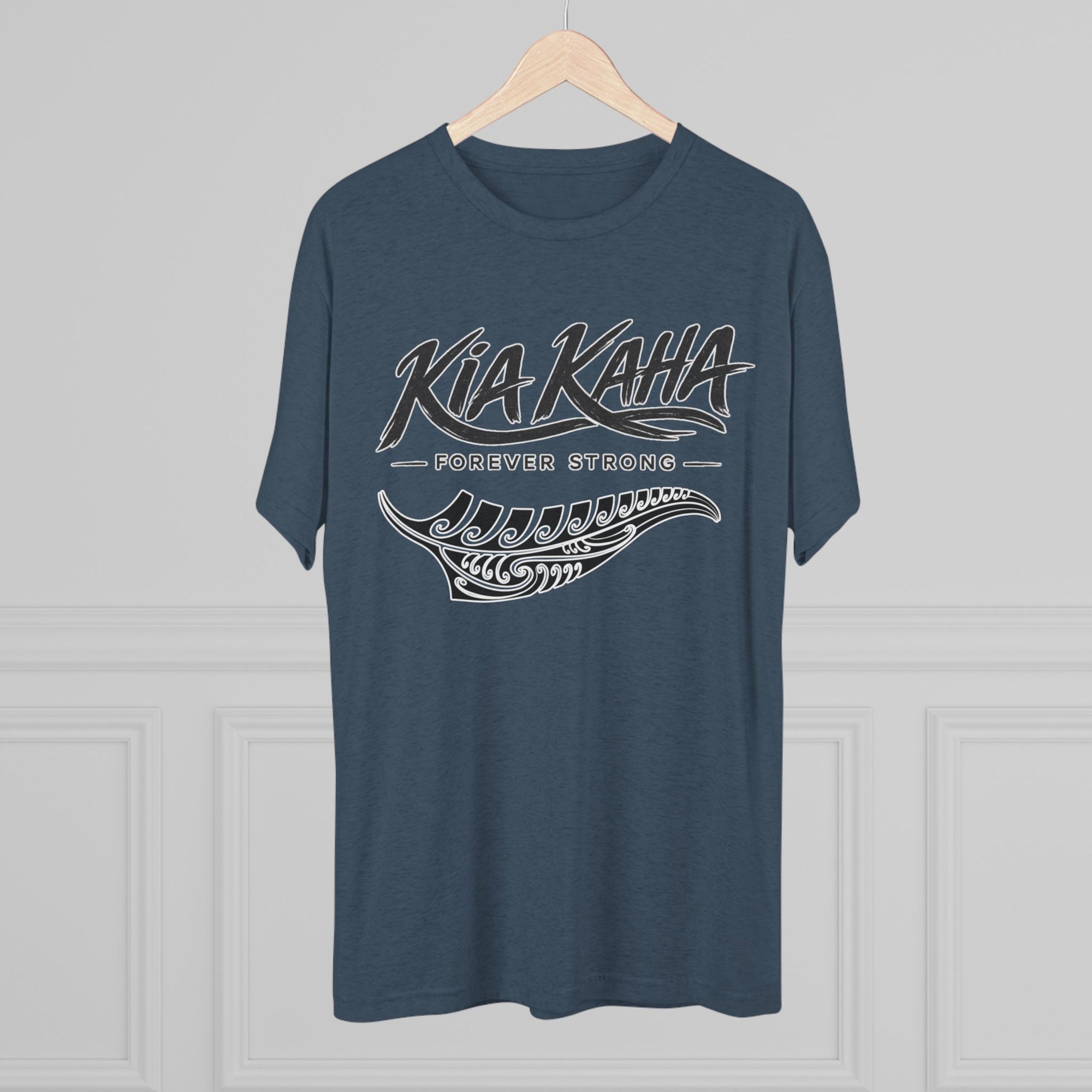 Kia Kaha Forever Strong Tee | Maori Koru Fern Design