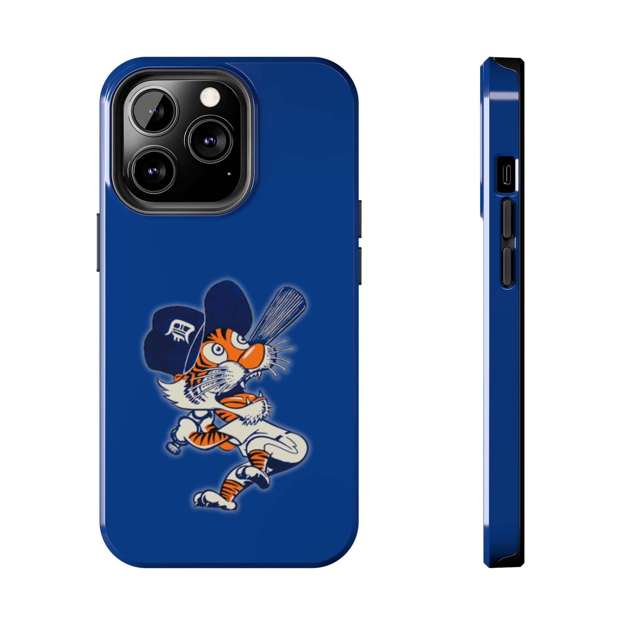 Detroit Tiger Phone Case | Baseball Style iPhone Case | Retro Tiger Case | Detroit Baseball Phone Case | Sports Fan Case