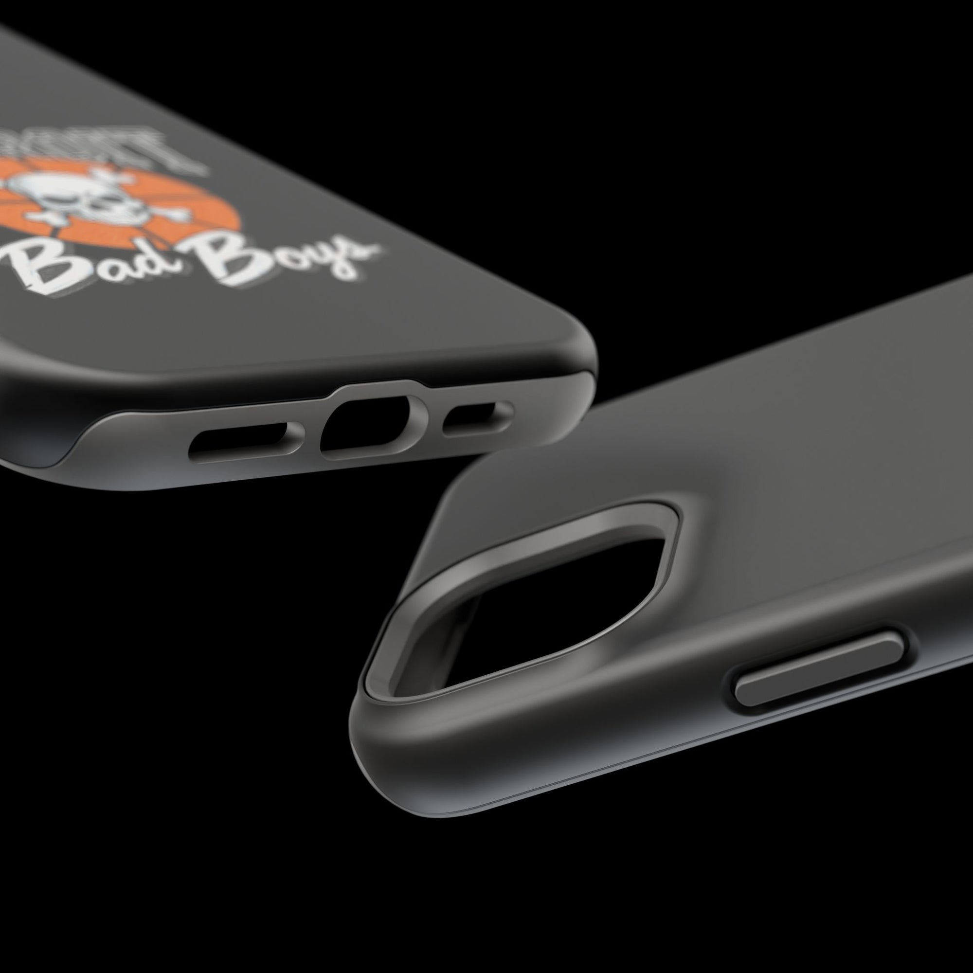 Detroit Bad Boys Skull Basketball Phone Case - Magnetic Impact-Resistant Case