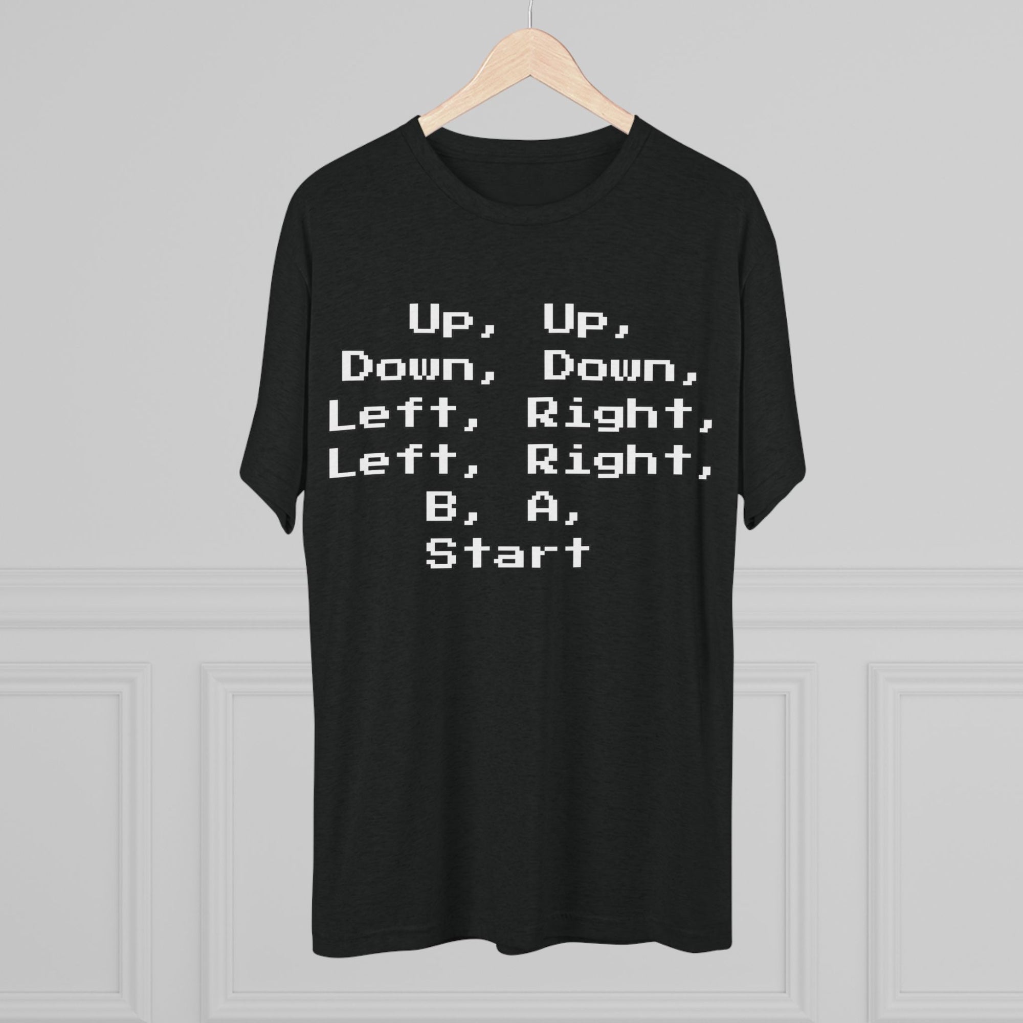 Contra Code Shirt | Up Down Cheat Code Tee | Retro Gaming Shirt | Gamer Nostalgia Tee | Vintage Arcade Shirt | Classic Gamer Gift