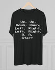Contra Code Shirt | Up Down Cheat Code Tee | Retro Gaming Shirt | Gamer Nostalgia Tee | Vintage Arcade Shirt | Classic Gamer Gift