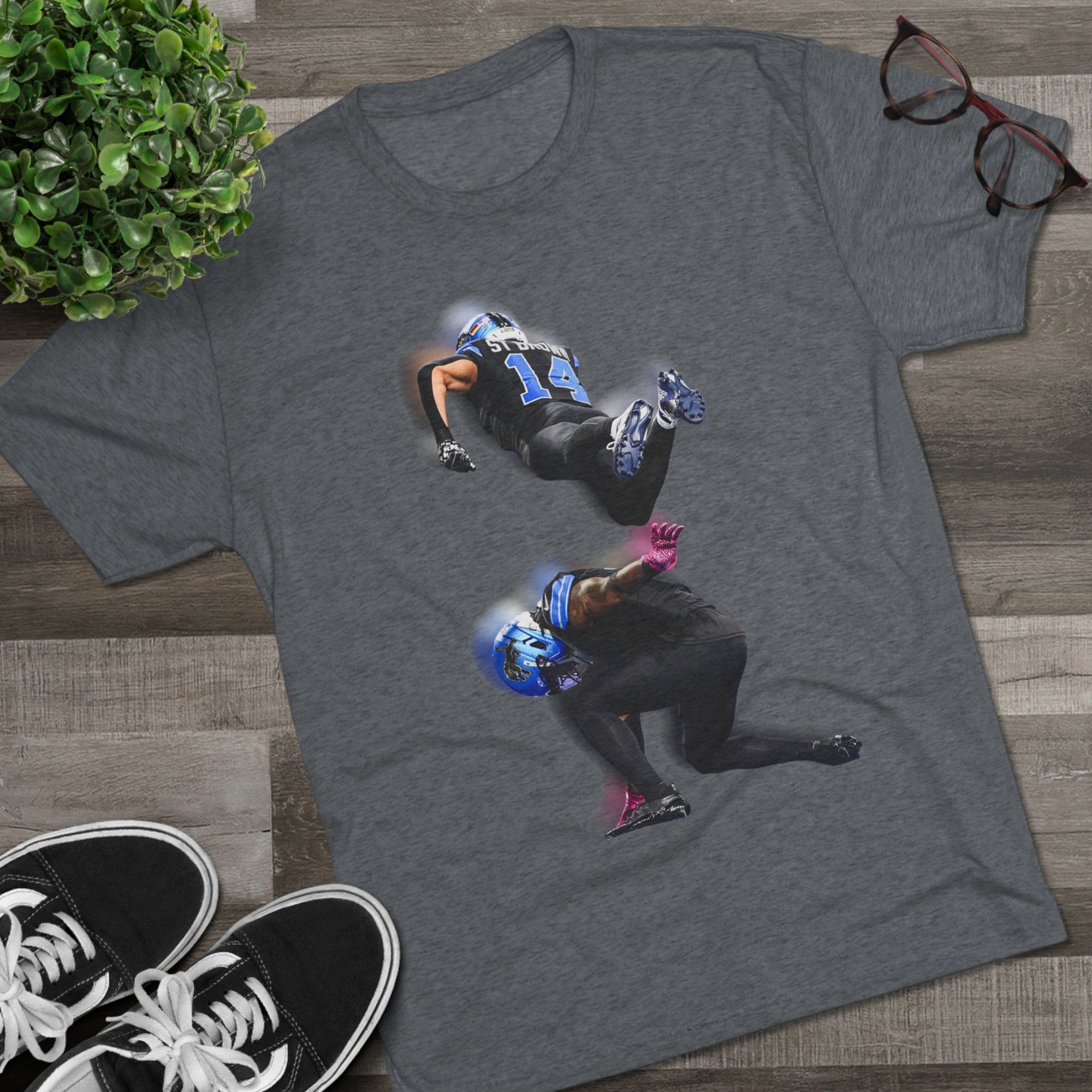 Lions Fans Football Players T-Shirt | Detroit Sports Tee