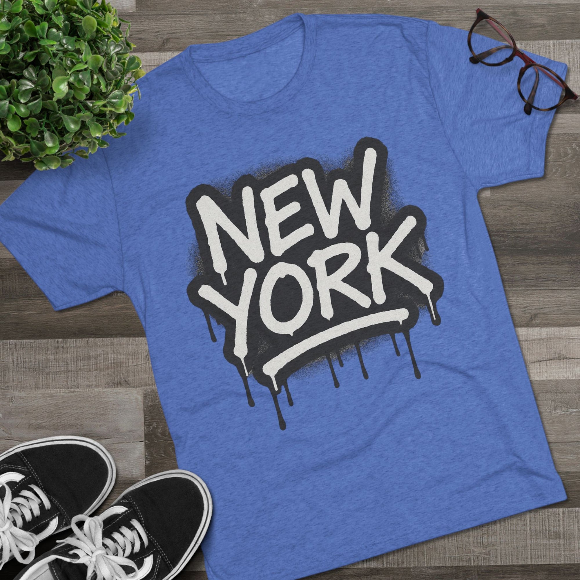 New York City Connection Tee, NYC Graffiti Spray Paint Style, Unisex Shirt for Fans, Street Art Urban Fashion, NYC Lover Gift, Graphic Tee