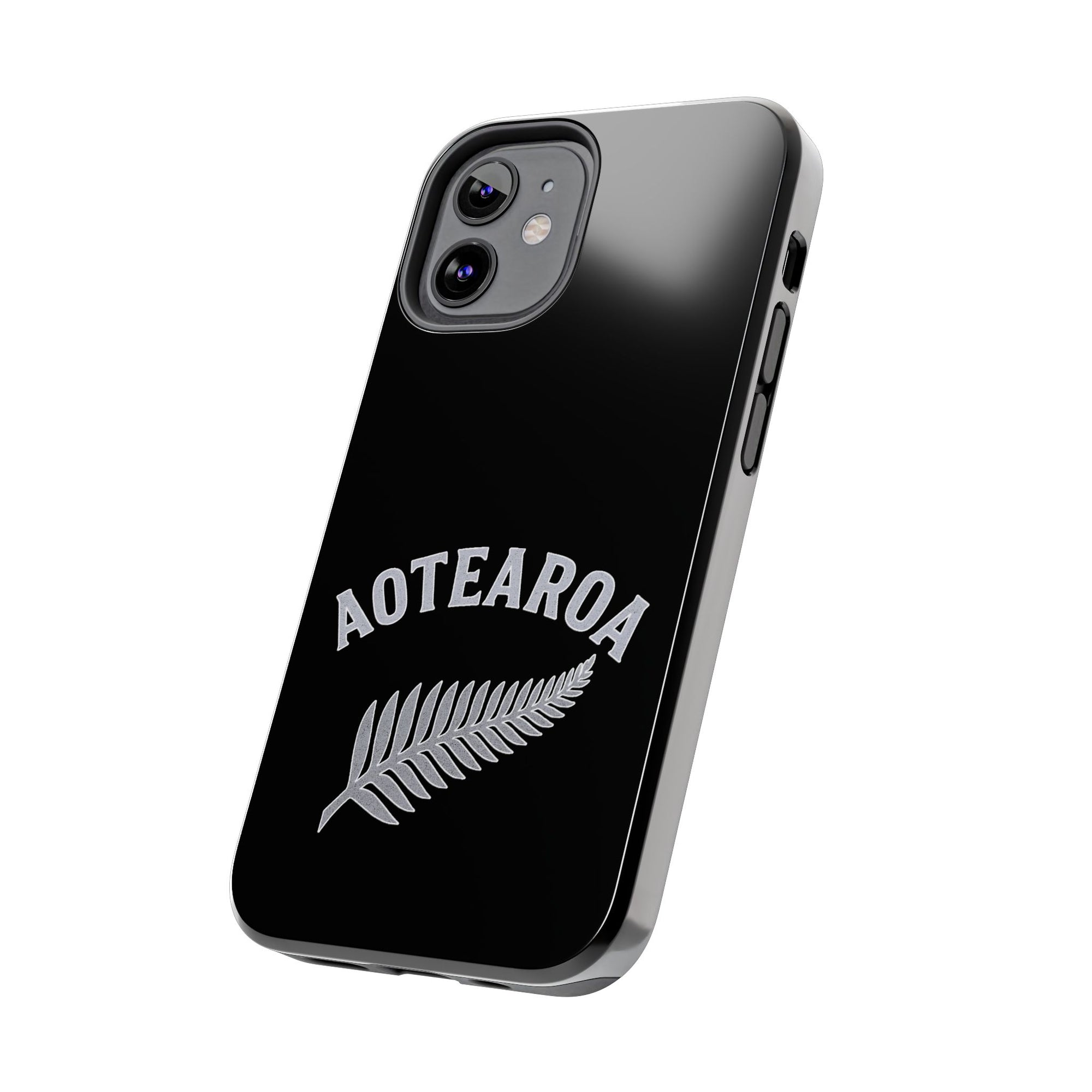 Aotearoa Phone Case | Silver Fern Phone Case | New Zealand iPhone Case | Kiwi Phone Case | Fern Design Phone Cover | NZ Pride Case
