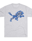 Lions Names Vintage Sports Tee | Detroit Football Names Triblend Soft T-Shirt