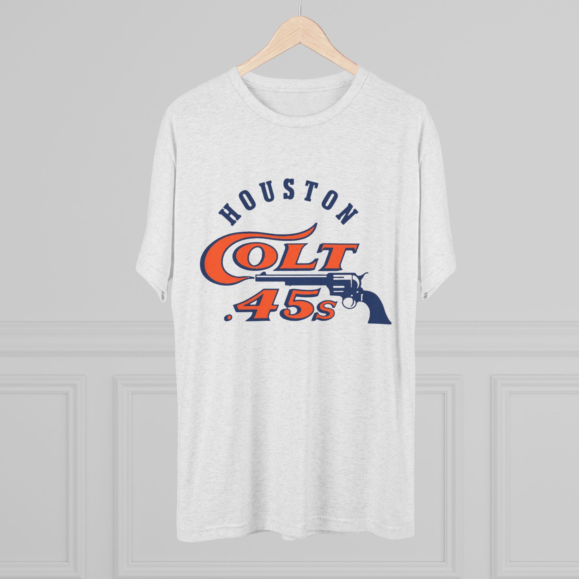 Houston Colt .45s T-Shirt | Vintage Houston Baseball Shirt | Retro Texas Baseball Tee | Throwback Ballpark Shirt | Soft Triblend Tee Gift