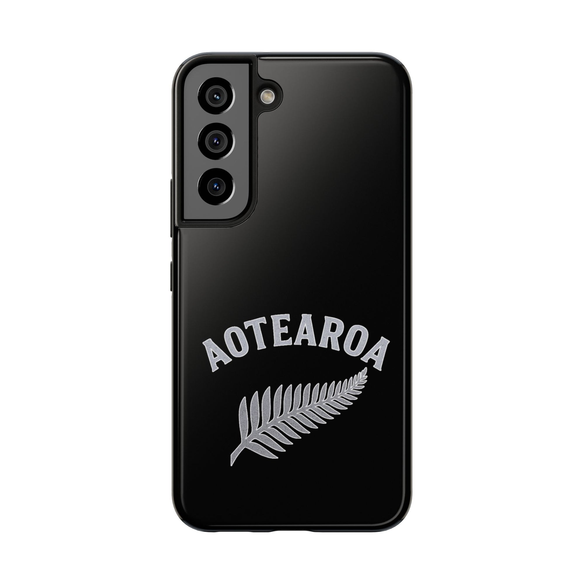 Aotearoa Phone Case | Silver Fern Phone Case | New Zealand iPhone Case | Kiwi Phone Case | Fern Design Phone Cover | NZ Pride Case