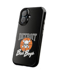 Detroit Bad Boys Skull Basketball Phone Case - Magnetic Impact-Resistant Case
