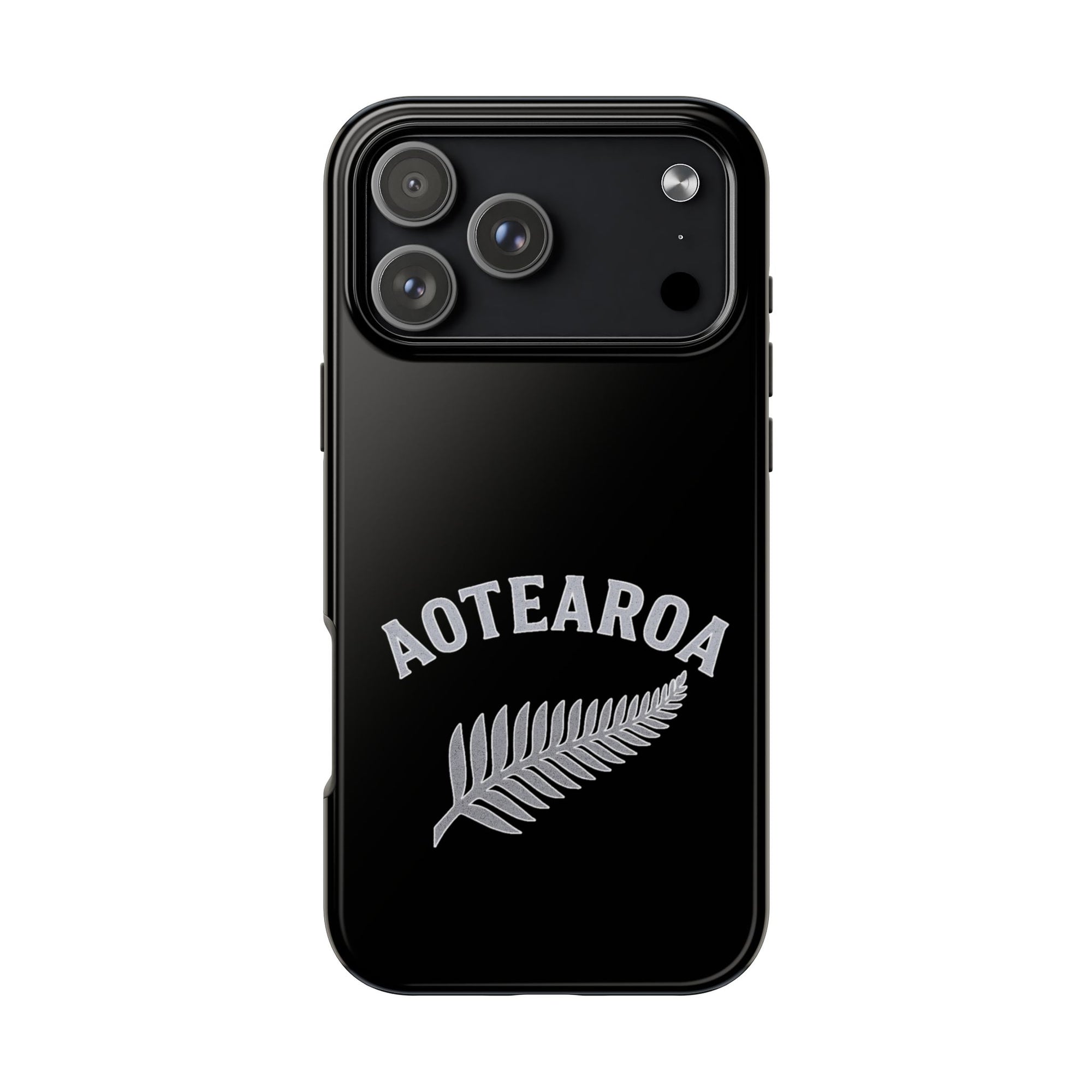 Aotearoa Phone Case | Silver Fern Phone Case | New Zealand iPhone Case | Kiwi Phone Case | Fern Design Phone Cover | NZ Pride Case