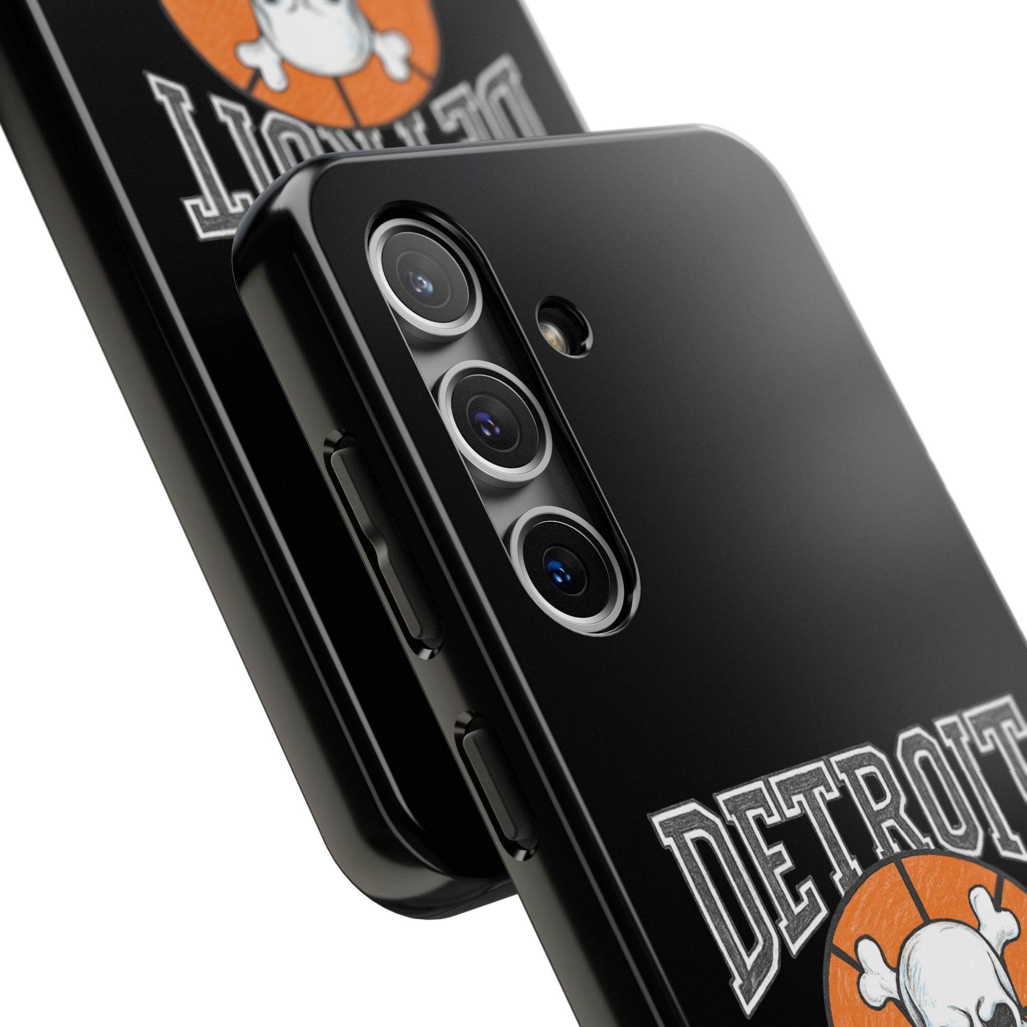 Detroit Bad Boys Phone Case | Basketball Skull Design - Tough Case