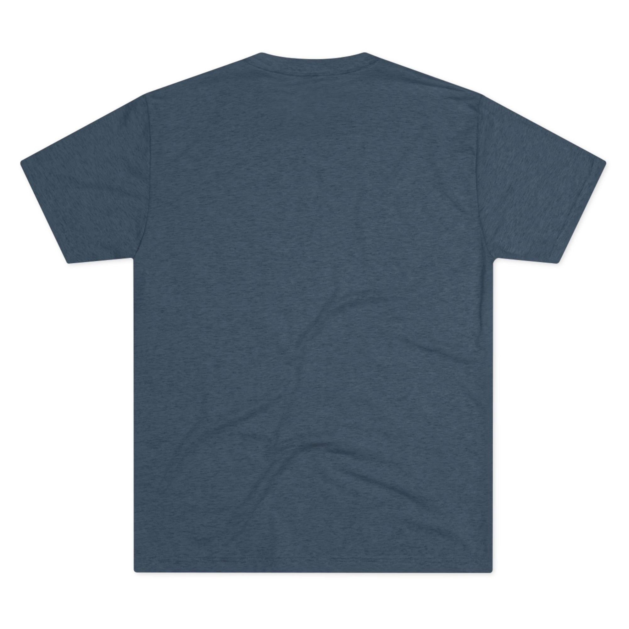 Copy of Detroit Blue &amp; White Triblend T-Shirt | Old English Detroit Tee | Super Soft Vintage Detroit Shirt | Detroit Streetwear | Motor City Tee