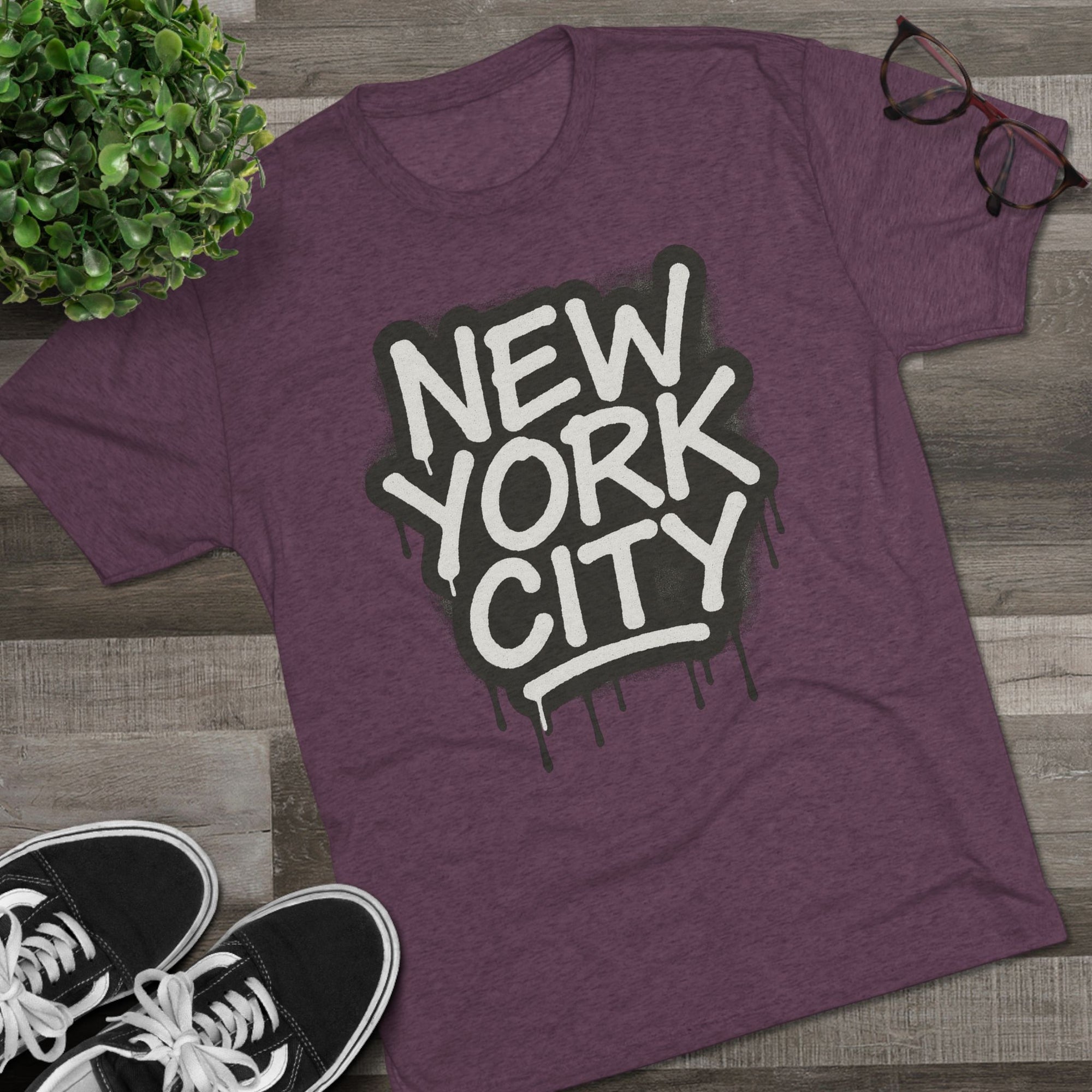 New York City Connection Tee, NYC Graffiti Spray Paint Style, Unisex Shirt for Fans, Street Art Urban Fashion, NYC Lover Gift, Graphic Tee