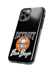 Detroit Bad Boys Phone Case | Basketball Skull Design - Tough Case