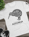 Maori Kiwi Aotearoa T-Shirt | New Zealand Tribal Bird Tee
