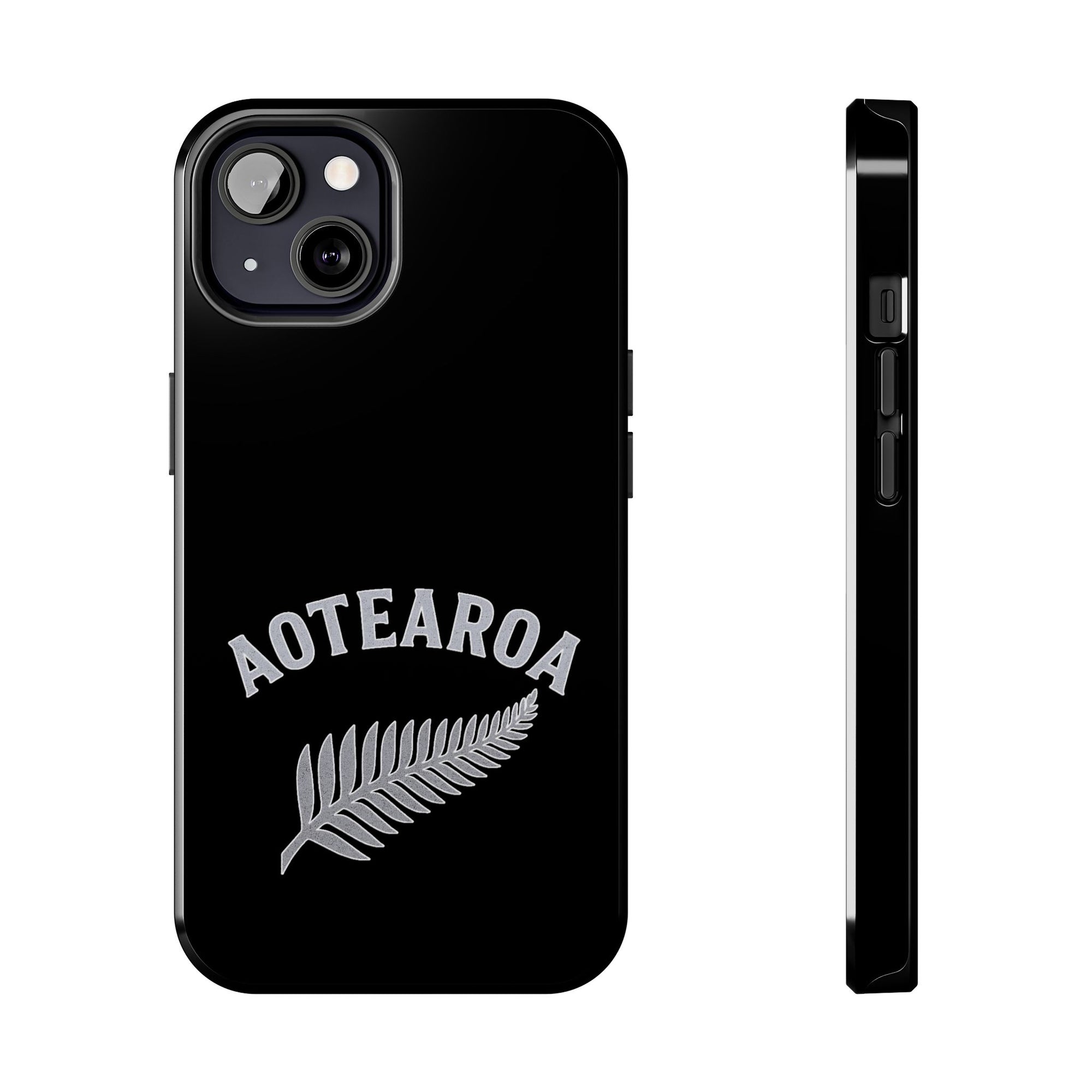 Aotearoa Phone Case | Silver Fern Phone Case | New Zealand iPhone Case | Kiwi Phone Case | Fern Design Phone Cover | NZ Pride Case