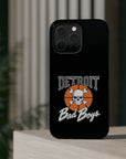 Detroit Bad Boys Skull Basketball Phone Case - Magnetic Impact-Resistant Case