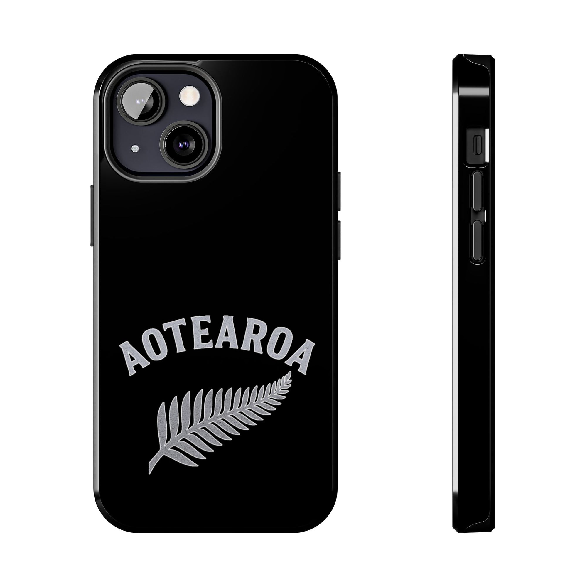 Aotearoa Phone Case | Silver Fern Phone Case | New Zealand iPhone Case | Kiwi Phone Case | Fern Design Phone Cover | NZ Pride Case