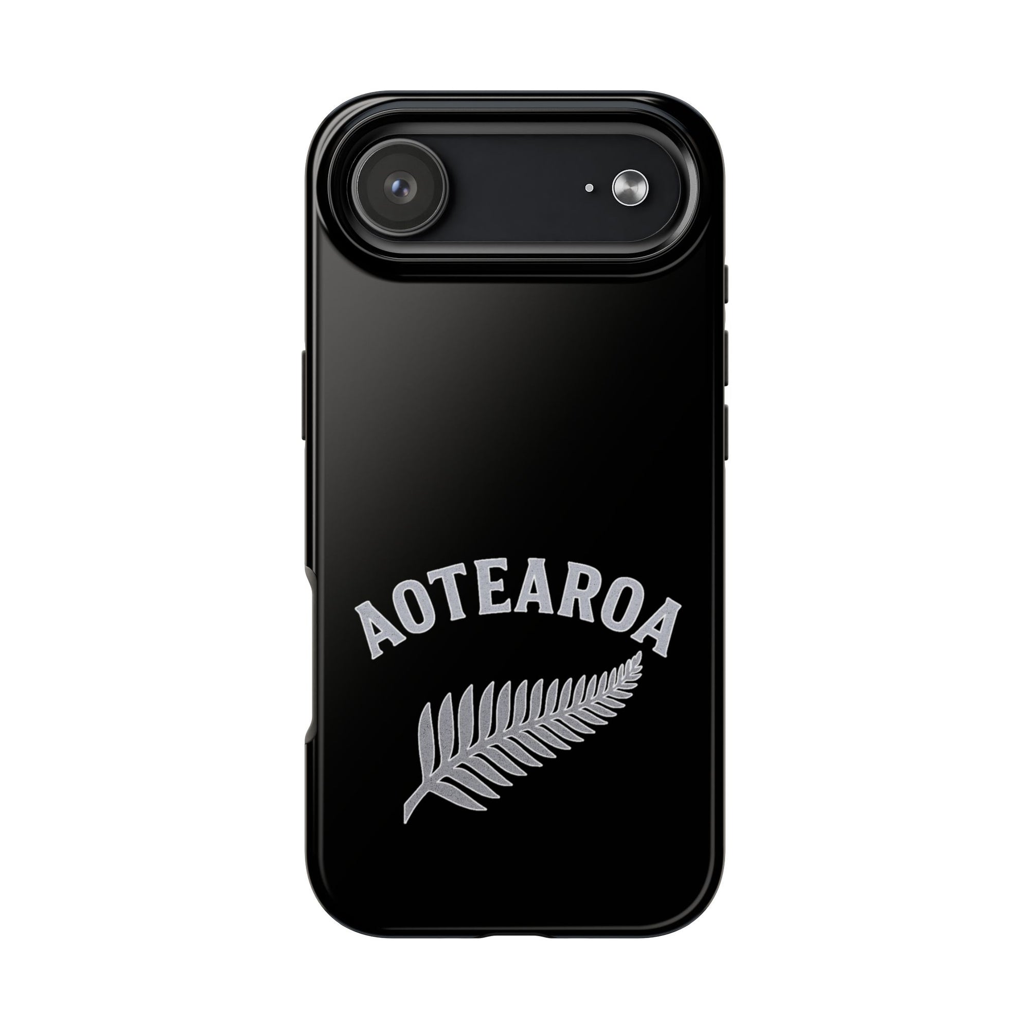 Aotearoa Phone Case | Silver Fern Phone Case | New Zealand iPhone Case | Kiwi Phone Case | Fern Design Phone Cover | NZ Pride Case