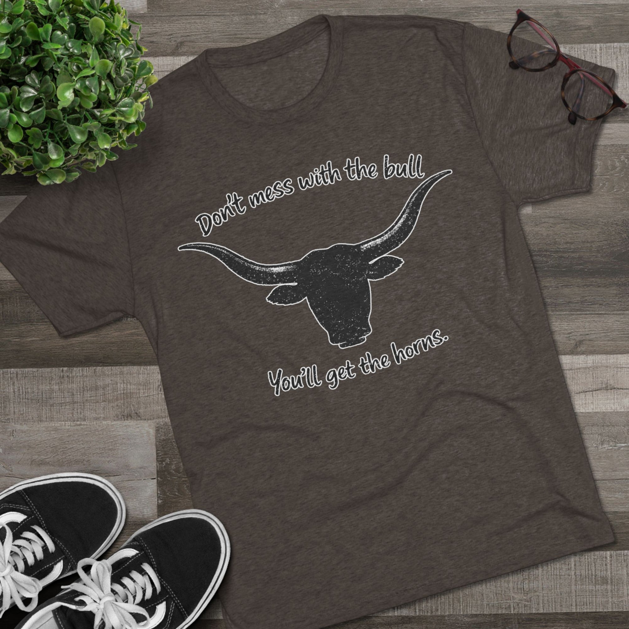 Don't Mess With The Bull Shirt, You'll Get The Horns Tee, Breakfast Club Quote, Funny Cowboy Shirt, Longhorn Tee, 80s Movie Gift