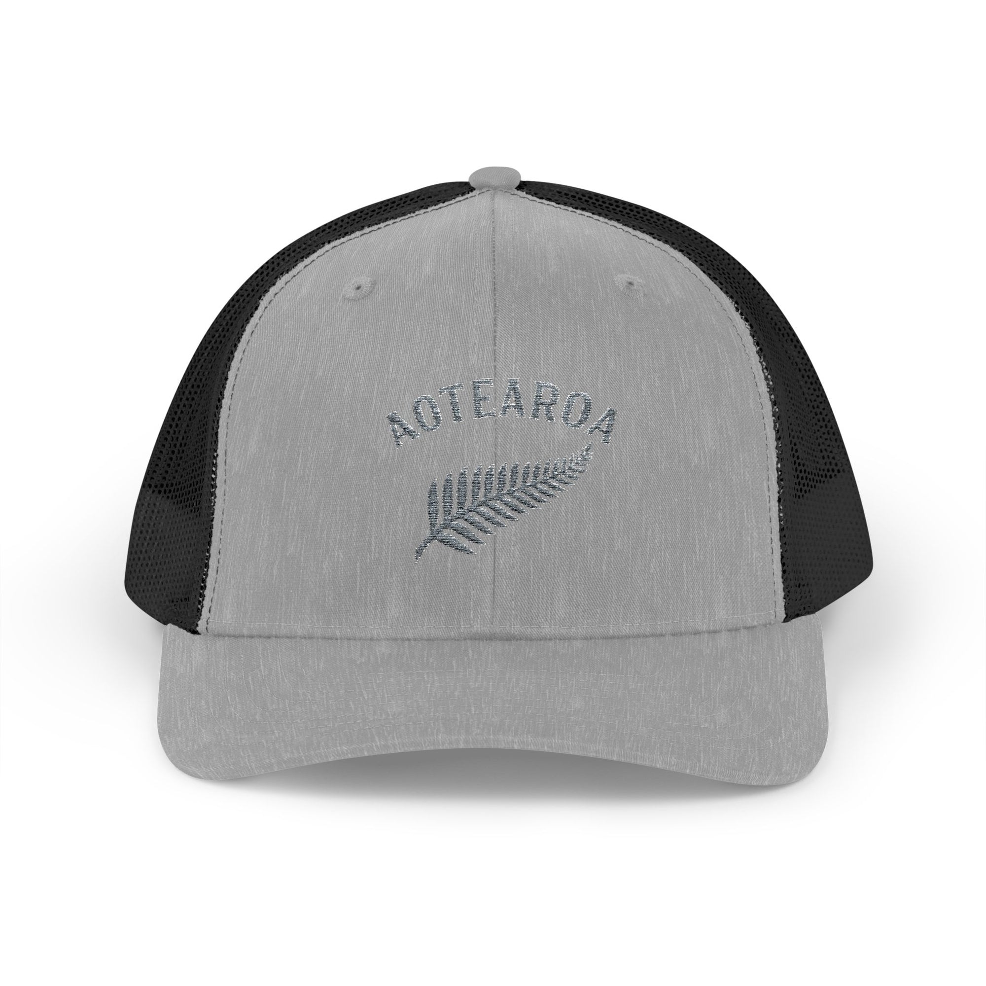 Aotearoa Hat Embroidered | Silver Fern Hat | New Zealand Cap | Kiwi Hat | NZ Pride Hat | Minimalist Snapback Trucker Hat