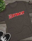 Detroit Triblend T-Shirt | Old English Detroit Tee | Super Soft Vintage Detroit Shirt | Premium Detroit Streetwear | Motor City Tee