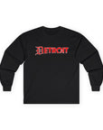 Detroit Old English Shirt | Detroit Gothic Tee | Red Black Detroit Shirt | Motor City Shirt | Detroit Streetwear Tee | Vintage Detroit Shirt
