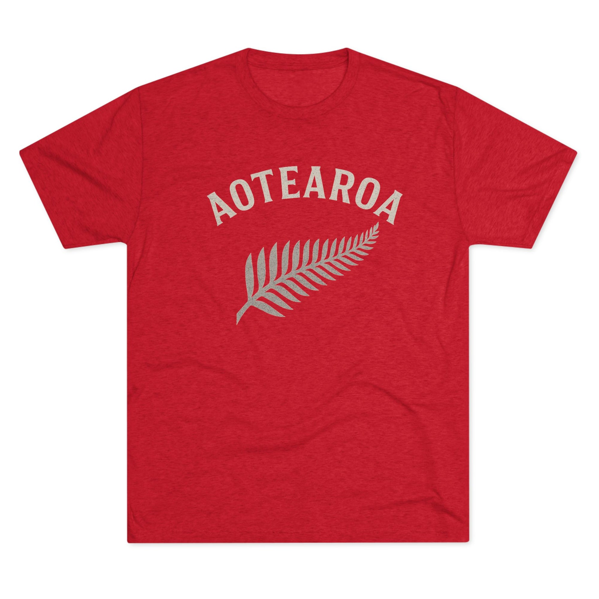 Aotearoa New Zealand Tri-Blend Tee, Classic Soft Shirt for Men &amp; Women, Kiwi Travel Top, Vintage Tshirt, Comfortable Cotton Blend, Souvenir