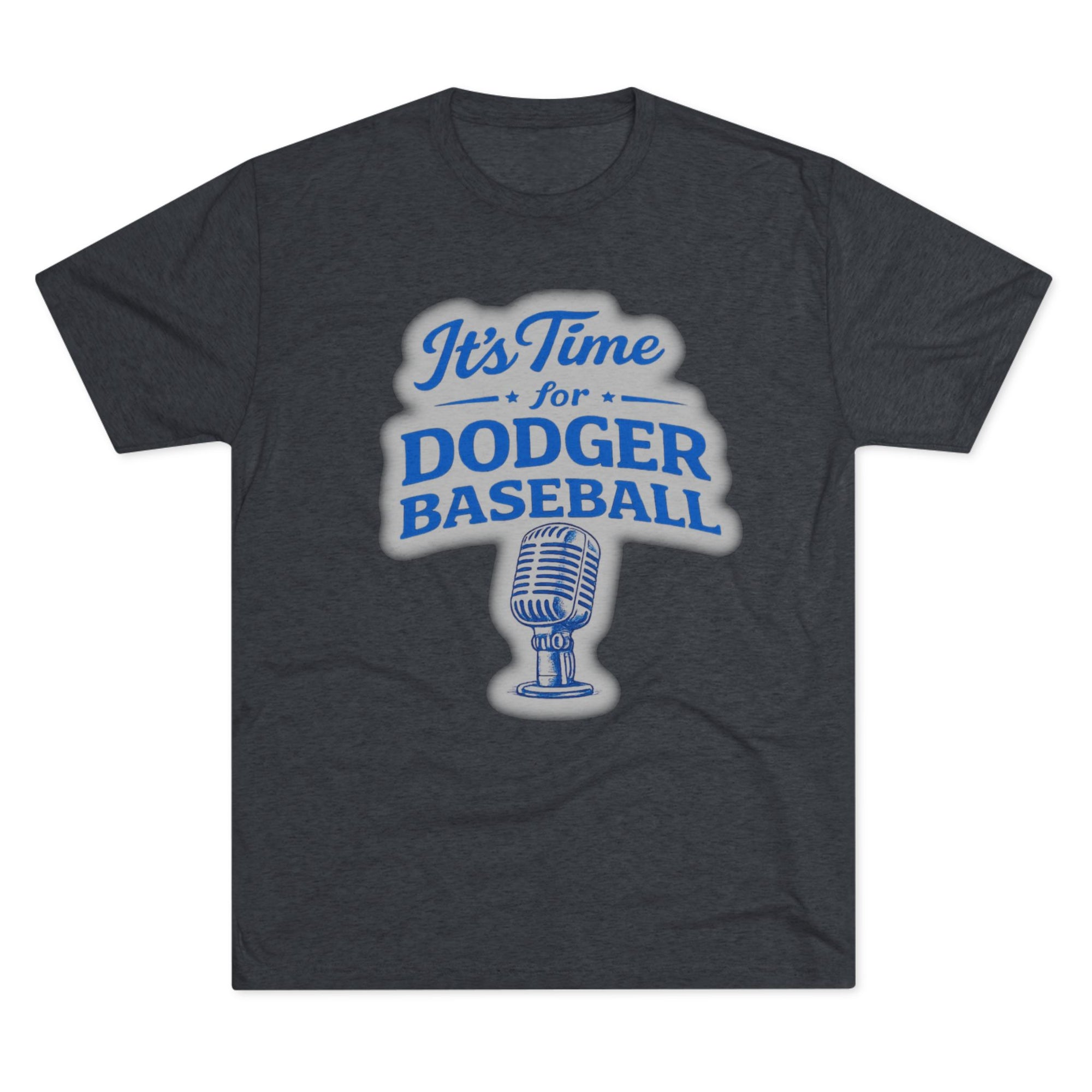 It's Time for Dodger Baseball Shirt, Vintage Dodgers Fan Tee, Baseball Broadcaster Tribute Shirt, LA Baseball Fan Gift