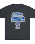 It's Time for Dodger Baseball Shirt, Vintage Dodgers Fan Tee, Baseball Broadcaster Tribute Shirt, LA Baseball Fan Gift
