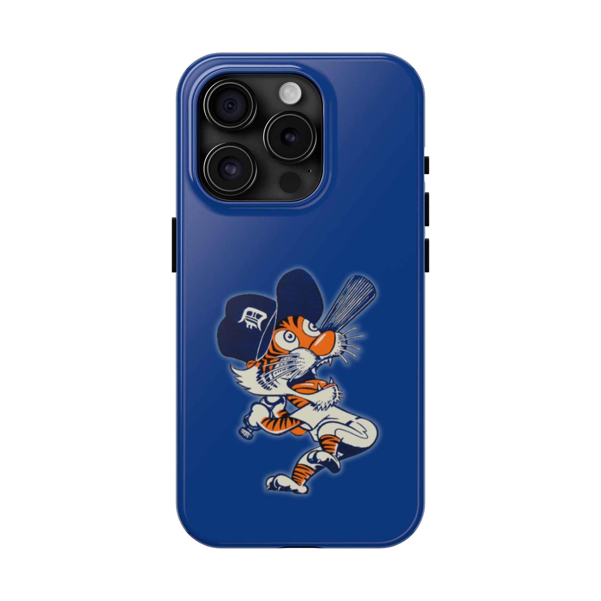 Detroit Tiger Phone Case | Baseball Style iPhone Case | Retro Tiger Case | Detroit Baseball Phone Case | Sports Fan Case
