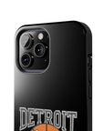 Detroit Bad Boys Phone Case | Basketball Skull Design - Tough Case