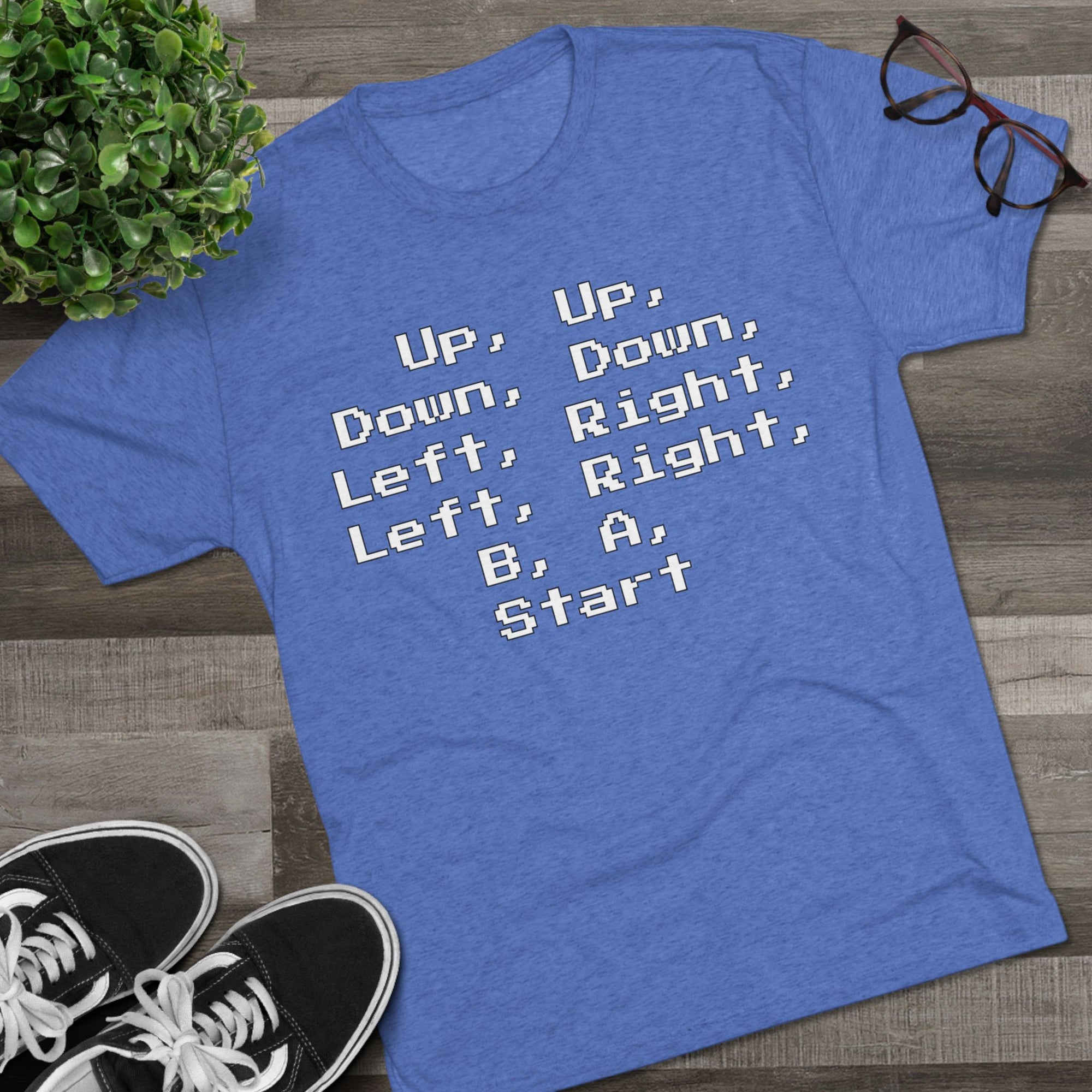 Contra Code Shirt | Up Down Cheat Code Tee | Retro Gaming Shirt | Gamer Nostalgia Tee | Vintage Arcade Shirt | Classic Gamer Gift