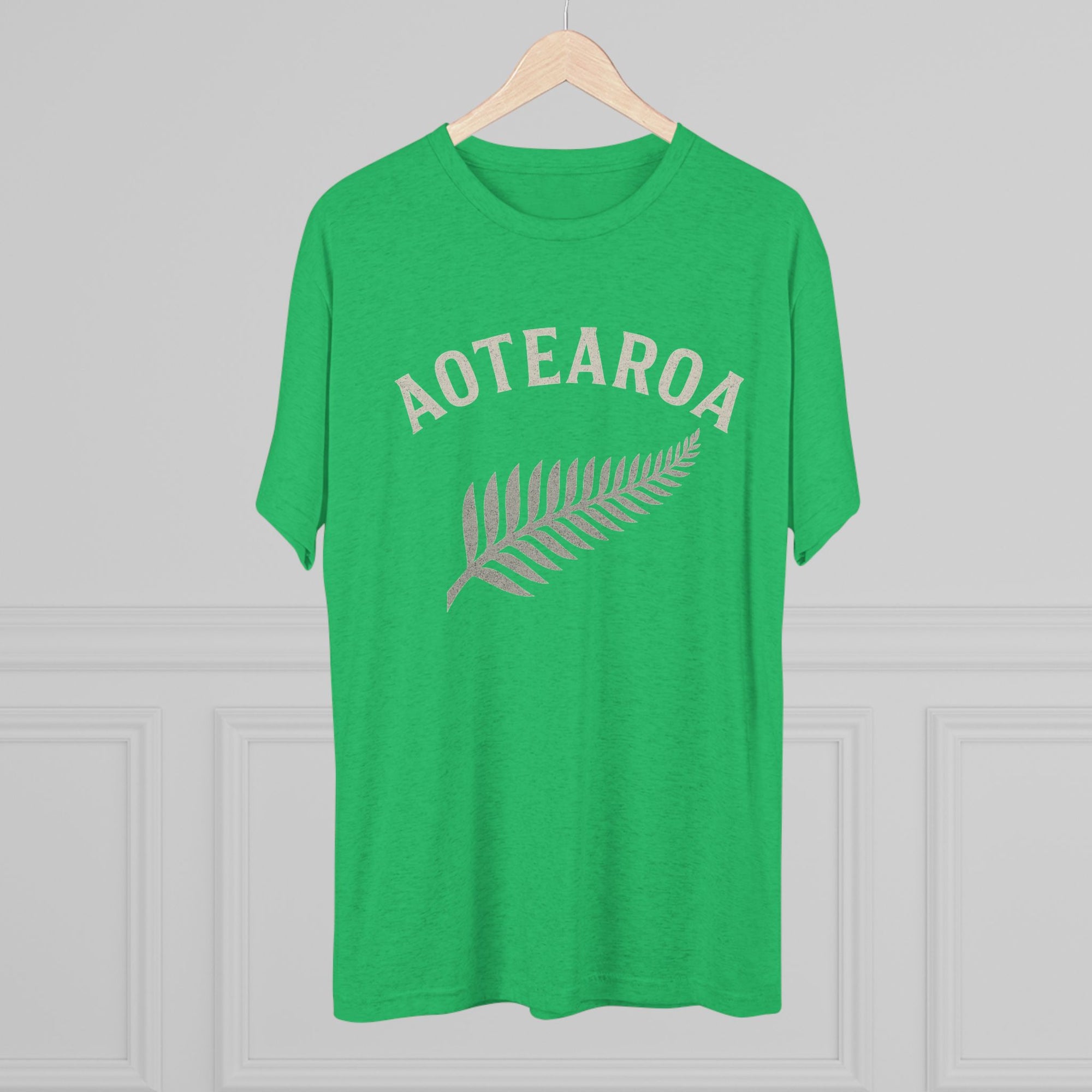 Aotearoa New Zealand Tri-Blend Tee, Classic Soft Shirt for Men &amp; Women, Kiwi Travel Top, Vintage Tshirt, Comfortable Cotton Blend, Souvenir