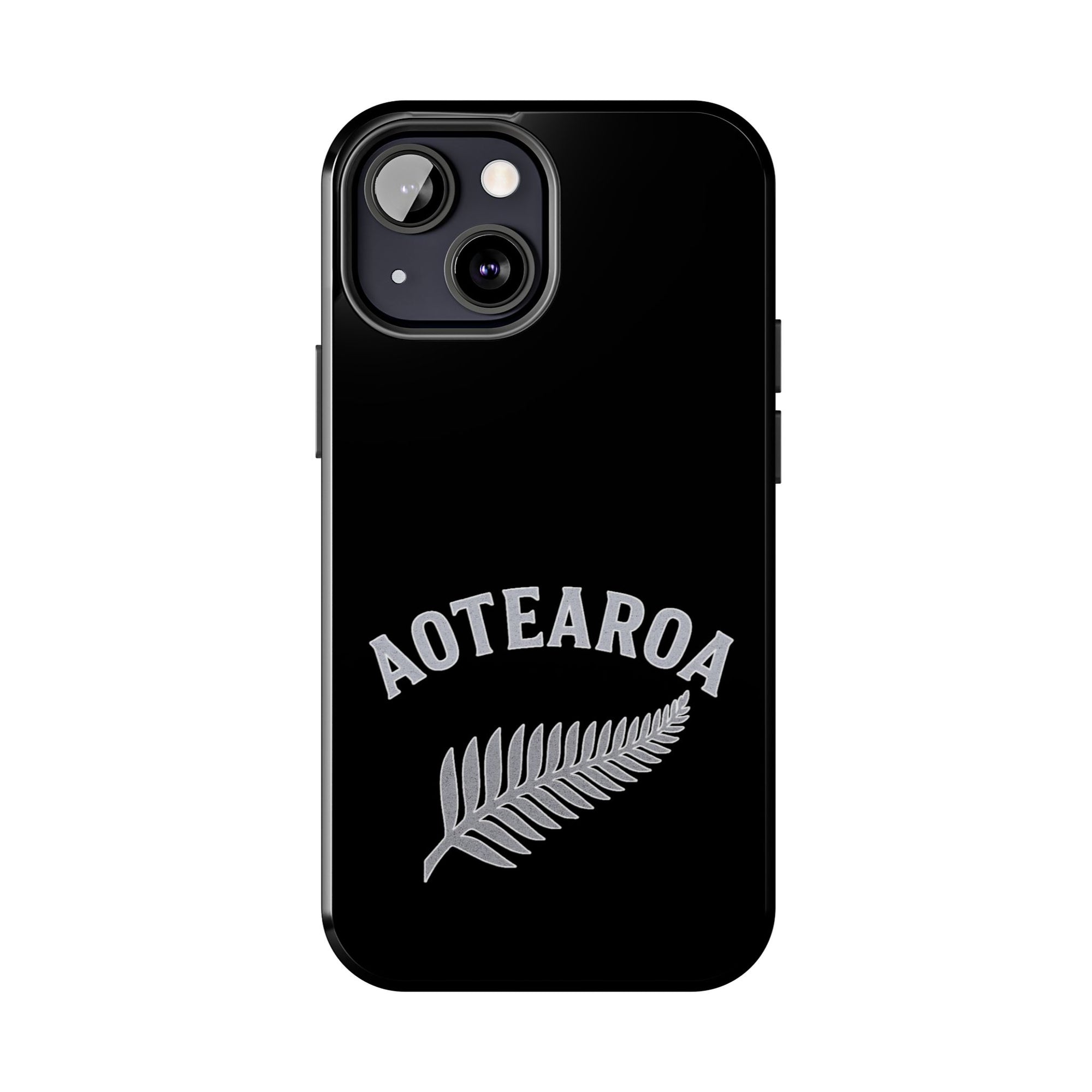 Aotearoa Phone Case | Silver Fern Phone Case | New Zealand iPhone Case | Kiwi Phone Case | Fern Design Phone Cover | NZ Pride Case
