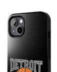Detroit Bad Boys Phone Case | Basketball Skull Design - Tough Case