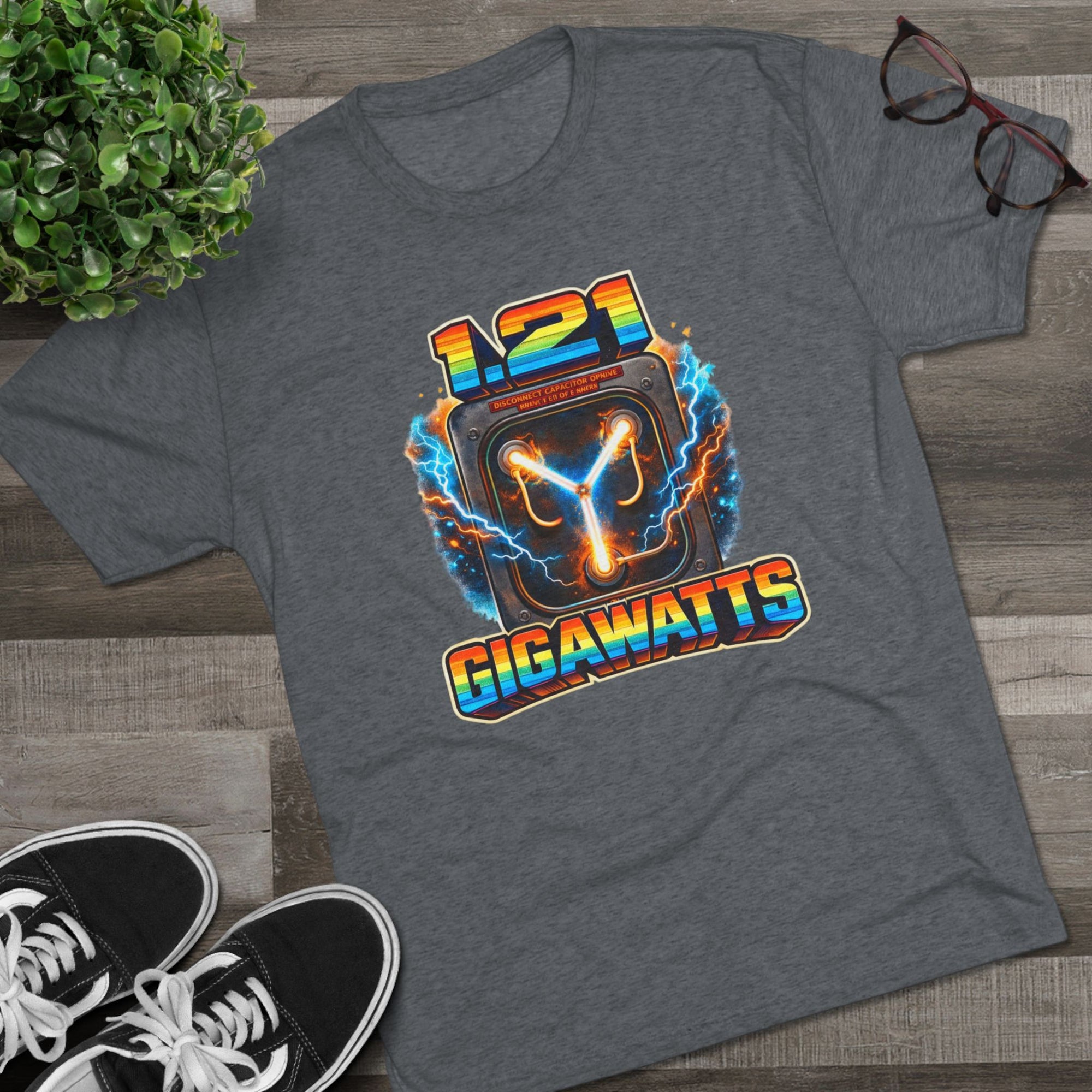 1.21 Gigawatts Shirt, Flux Capacitor Tee, Back To The Future Gift, 80s Movie Fan Shirt, Retro Sci Fi Tee, Funny 80s Gift For Him