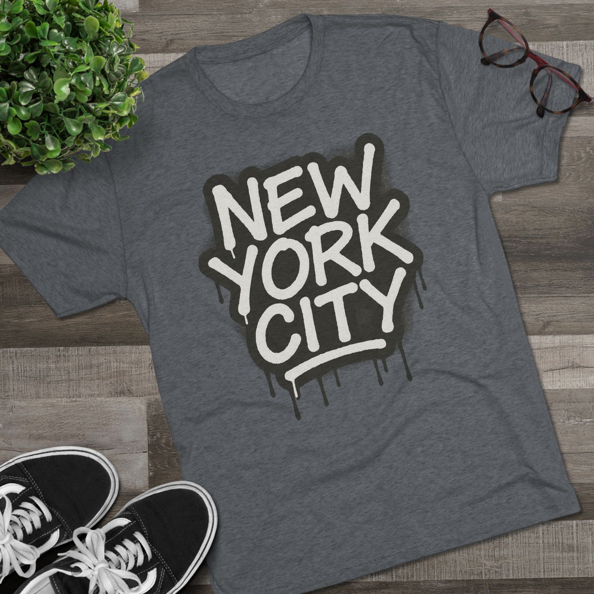 New York City Connection Tee, NYC Graffiti Spray Paint Style, Unisex Shirt for Fans, Street Art Urban Fashion, NYC Lover Gift, Graphic Tee