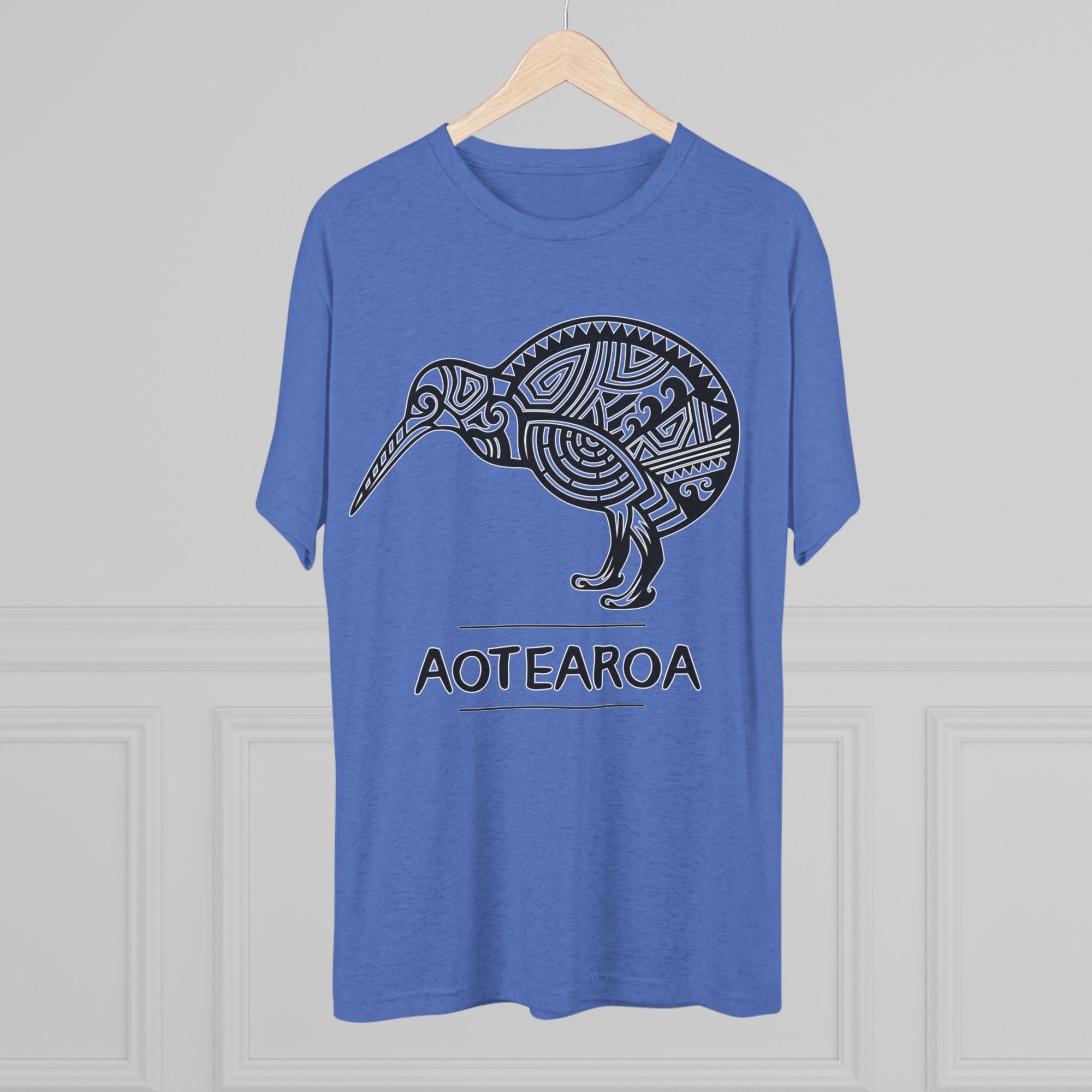 Maori Kiwi Aotearoa T-Shirt | New Zealand Tribal Bird Tee