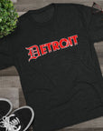 Detroit Triblend T-Shirt | Old English Detroit Tee | Super Soft Vintage Detroit Shirt | Premium Detroit Streetwear | Motor City Tee