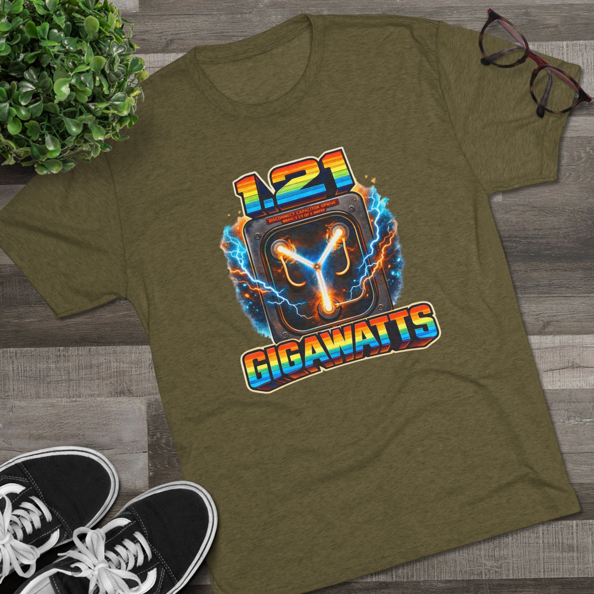 1.21 Gigawatts Shirt, Flux Capacitor Tee, Back To The Future Gift, 80s Movie Fan Shirt, Retro Sci Fi Tee, Funny 80s Gift For Him