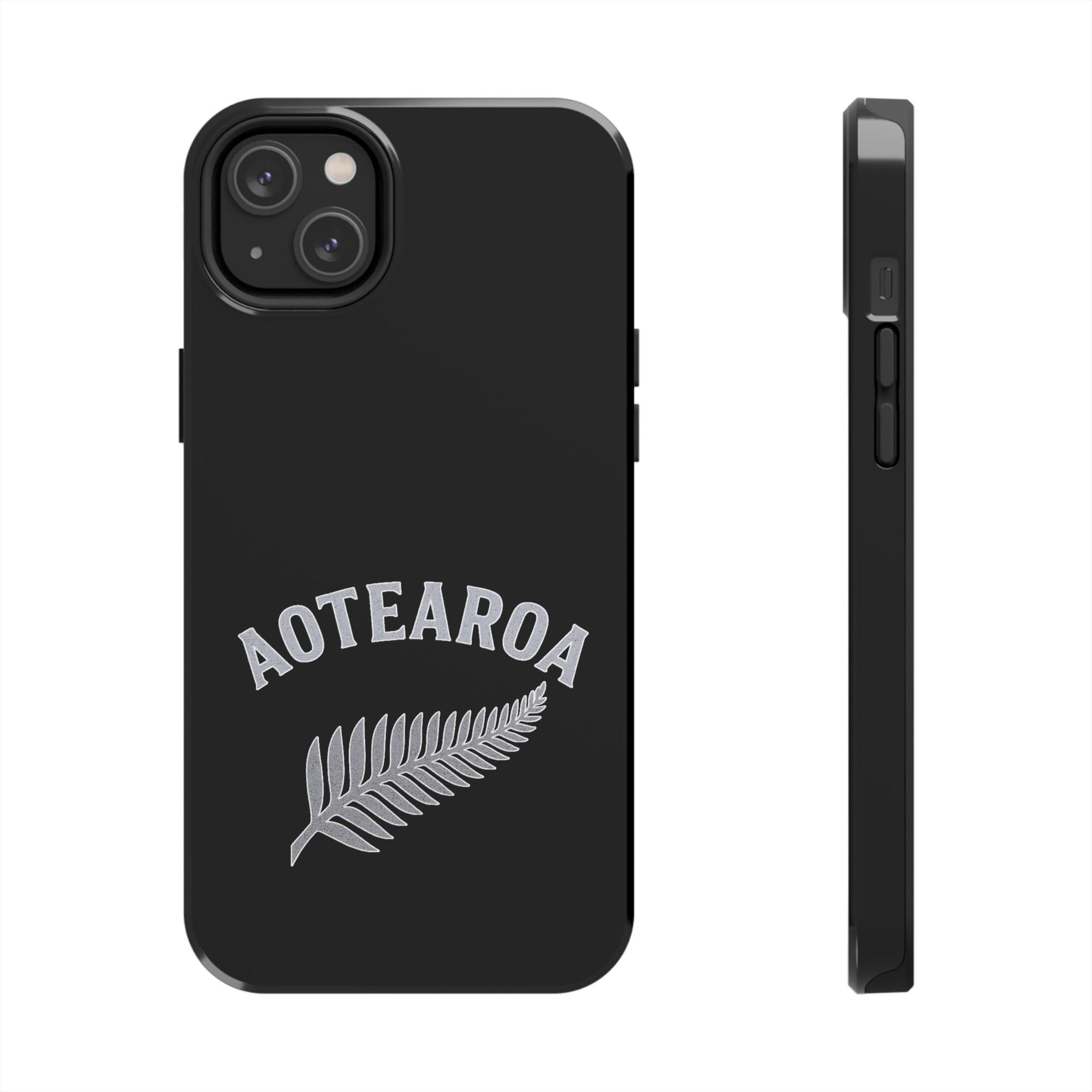 Aotearoa Phone Case | Silver Fern Phone Case | New Zealand iPhone Case | Kiwi Phone Case | Fern Design Phone Cover | NZ Pride Case