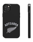 Aotearoa Phone Case | Silver Fern Phone Case | New Zealand iPhone Case | Kiwi Phone Case | Fern Design Phone Cover | NZ Pride Case